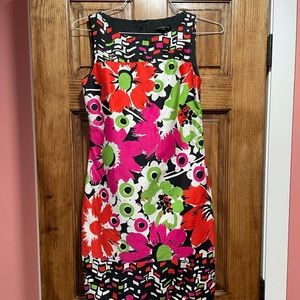David Meister Floral Dress.